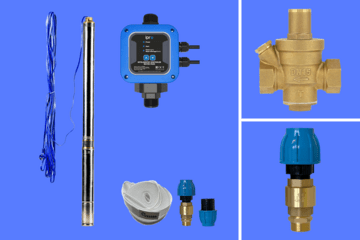 Hidrofoare automate cu pompă submersibilă pentru irigarea grădinilor