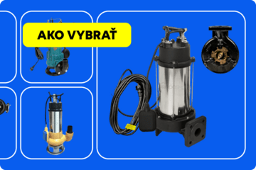 Ako si vybrať čerpadlo do prečerpávacej kanalizačnej šachty