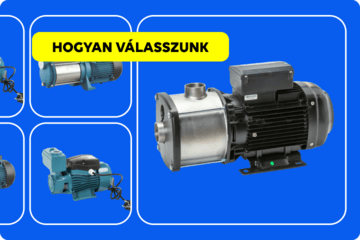 Hogyan válasszunk szivattyút a vízvételi helyek száma alapján?