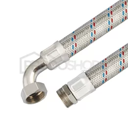 Spojovací hadice 1" flexi 70 cm s kolenem