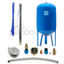 Centrala de apa menajera cu pompa submersibila 3Ti-24 / 100l - RTS cu presostat digital