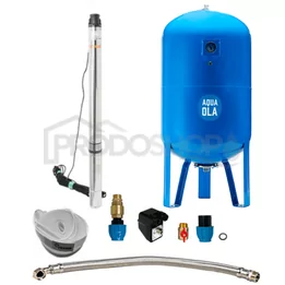 Domácí vodárna s ponorným čerpadlem 3,5" SC 2-14 400V / 150 l - RTS