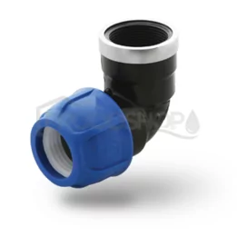 PE koleno 63x6/4" ZD