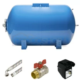 Vodárenský set 80L AQUA OLA ležatý, BSK-3A (400V)