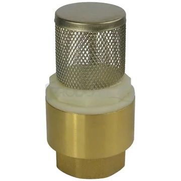 Sací koš se zpětnou klapkou 3/4" nerezové sítko 