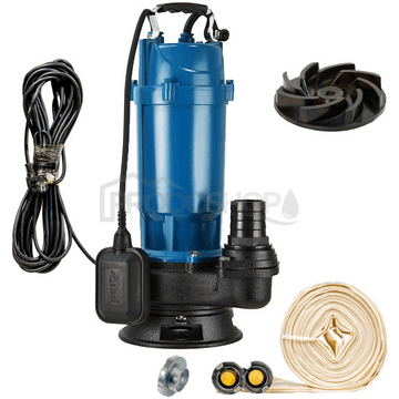 Set de namol - pompa submersibila de namol MAGNUM 4100 cu furtun de 30 m