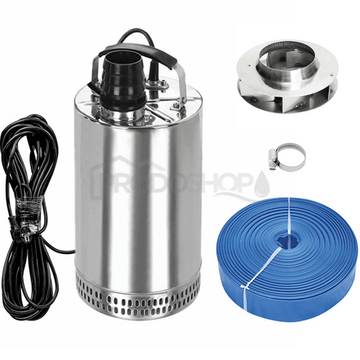 Set de namol - pompa submersibila de namol SWQ 1100 cu furtun de 50m