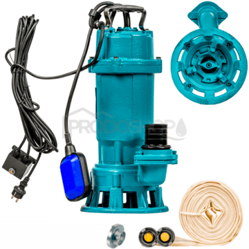 Kalový set - ponorné kalové čerpadlo FURIATKA 1100 s hadicí 20m