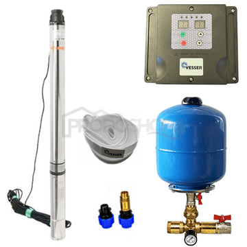 Házi vízmű búvárszivattyúval 3,5" SC 2-14 400V frekvenciaváltóval - RTS