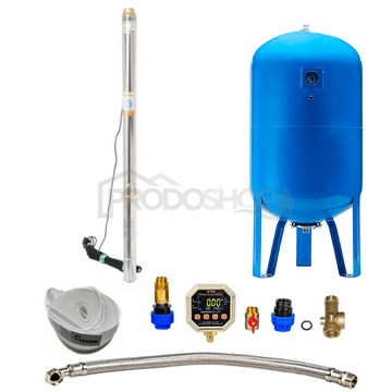 Domáca vodáreň s ponorným čerpadlom 2,5" STM31 / 200l - RTS s Digitálnym tlakovým spínačom