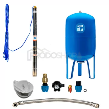 Domácí vodárna s ponorným čerpadlem 3Ti-20 / 80l