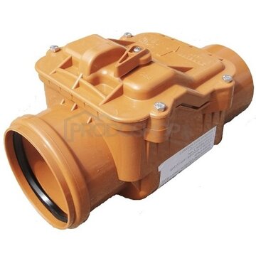 Kanalizační zpětná klapka průběžná DN 250