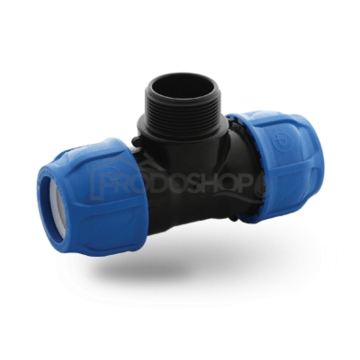 PE T-idom külső menettel 63x2"x63