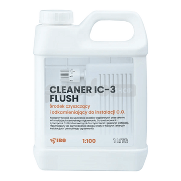 CLEANER IC-3 FLUSH tisztító- és vízkőoldó szer fűtési rendszerekhez, 1L