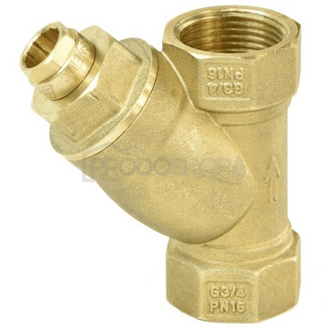 Závitový filtr na vodu YBF 3/4" s nerezovým sítkem a magnetem