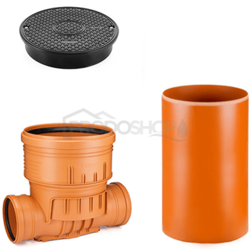 Revízna šachta DN 400/160/1000 priebežná