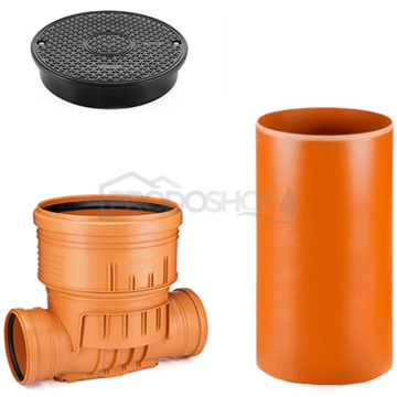 Revízna šachta DN 400/160/1500 priebežná