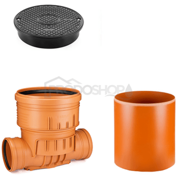 Revízna šachta DN 400/160/500 priebežná