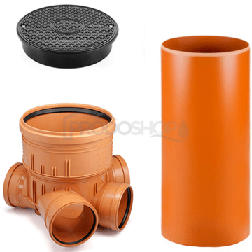 Revízna šachta  DN 400/160/2000 sútoková