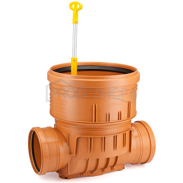 Aknafenék visszatérő szeleppel 400/160