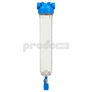 Filtr MASTER 20" obal, připojení 1" s odkalovačem