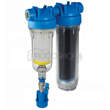 Hydra 7" Rainmaster RSH DUO připojení 1" + LA s aktivním uhlím