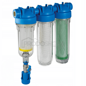 Hydra 7" Rainmaster RSH TRIO pripojenie 1" + FA 25mcr + CB/AF 10mcr s aktívnym uhlím