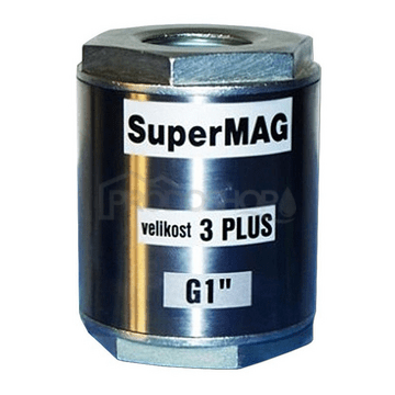 Magnetický změkčovač vody SuperMAG 3 PLUS připojení G1"