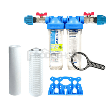 Sada filtra Senior 10" DUO s komplet pripojením 3/4"