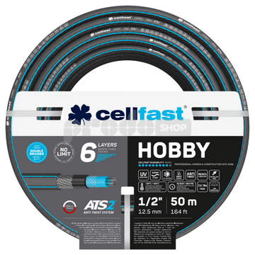 Kerti tömlő 1/2" 50 m MULTIFLEX PRO, 35 bar, 6 rétegű