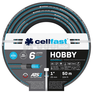 Zahradní hadice 1" 50m HOBBY, 32bar, 6 vrstev