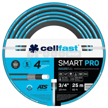 Kerti tömlő 3/4" 25m SMART, 25 bar, 4 rétegű
