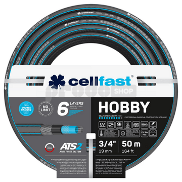 Zahradní hadice 3/4" 50m HOBBY, 32bar, 6 vrstev