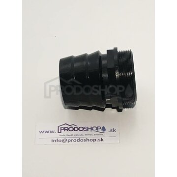 Plastová spojka na hadicu DN 50 s vonkajším závitom 