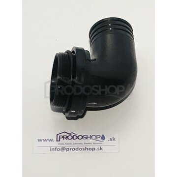 Plastová spojka na hadicu DN 50 s vonkajším závitom (koleno)