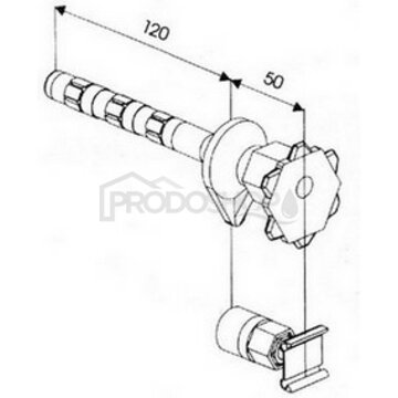 Držiak Korad - sada 2ks