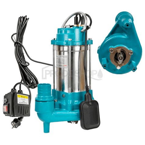 Pompă submersibilă pentru nămol WQV 7-12-1,1 cu concasor