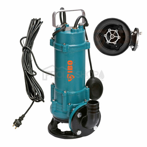 Pompă submersibilă pentru apă murdară  ZWQ 1800 (230V) cu tocător