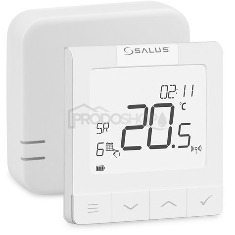 Bezdrôtový termostat SALUS WQ610RF s možnosťou komunikácie OpenTherm