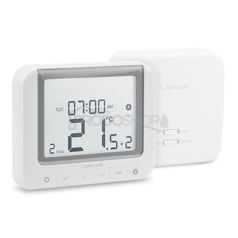 Bezdrátový termostat SALUS RT520RF s možností komunikace OpenTherm