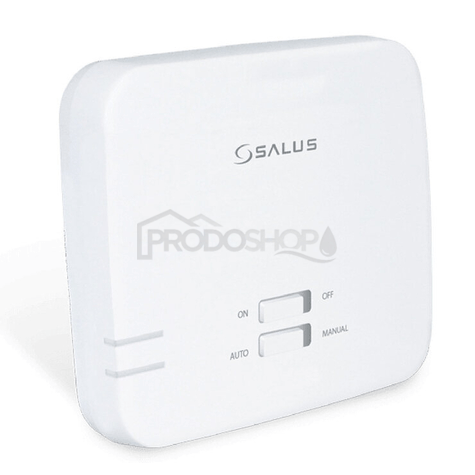 Bezdrôtový termostat SALUS RXRT510
