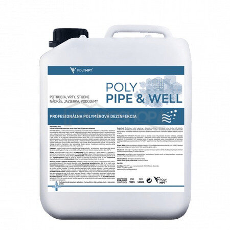 POLY PIPE & WELL dezinfekce studny a nádrží 25L
