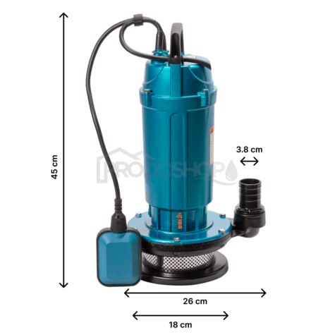 Pompă submersibilă pentru apă murdară WQX 1100