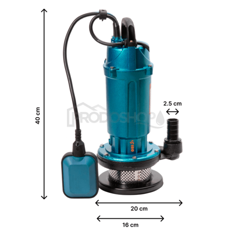Pompă submersibilă pentru apă murdară WQX 550