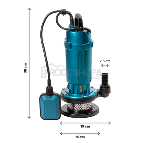 Pompă submersibilă pentru apă murdară WQX 250