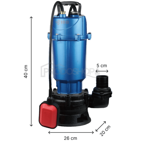 Pompă submersibilă pentru apă murdară MAGNUM 2900