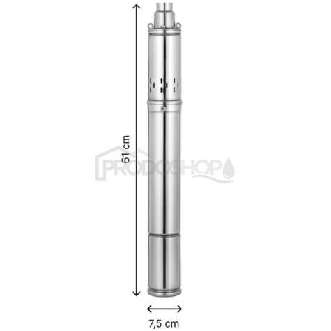 Pompă submersibilă cu ax 3 - SQOLA - 0,55