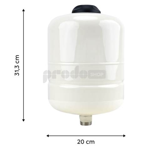 Tlaková nádoba FIXline 8L stojatá, s fixní membránou