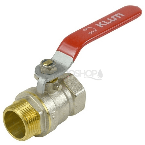 Supapă cu bilă 1/2" MF,P