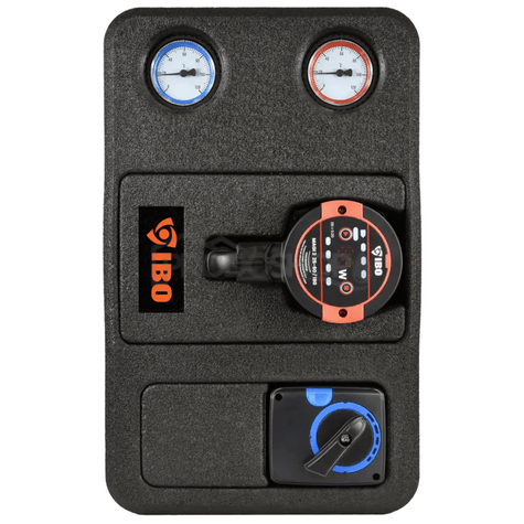 Készlet: MAGI 2 25-60/180 keringető szivattyú hőszigeteléssel, 3 járatú termosztatikus szeleppel és STER-D motorral.